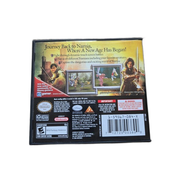 The Chronicles of Narnia: Prince Caspian Nintendo DS 3DS (CIB w/ Manual) Tested - Picture 2 of 4